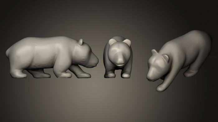 Animal figurines (STKJ_0659) 3D model for CNC machine